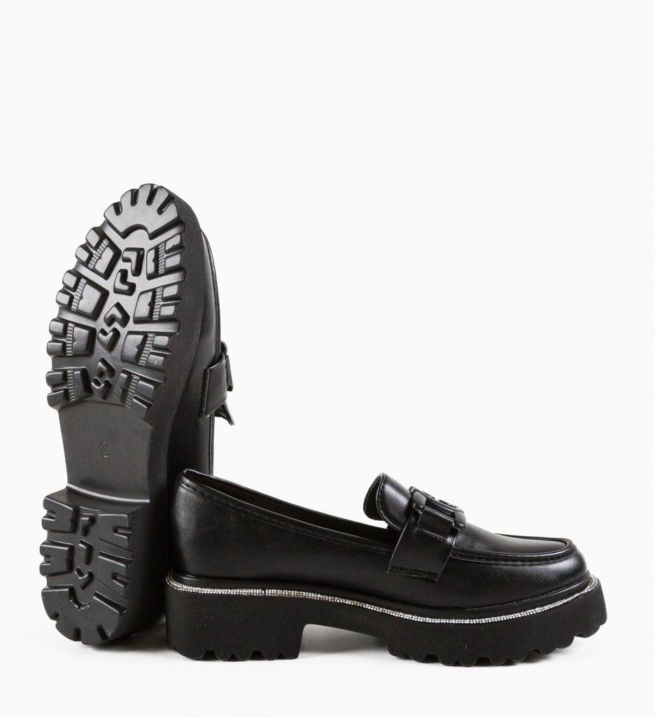 Pantofi Layton Negri | Stil Casual Urban - imagine 7