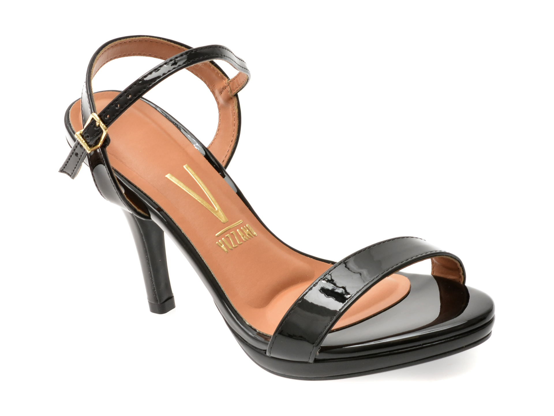 Sandale Vizzano Elegante Negre | Piele Ecologică