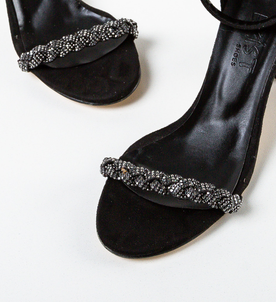 Sandale Eliarzar Negre - Eleganță și Stil - imagine 5