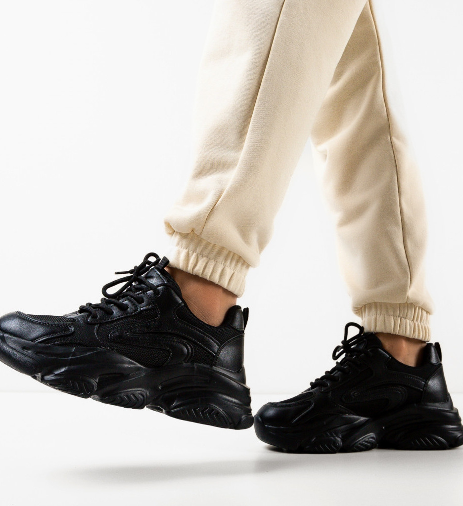 Sneakers Dama Mann Negri - Confort Sport - imagine 3