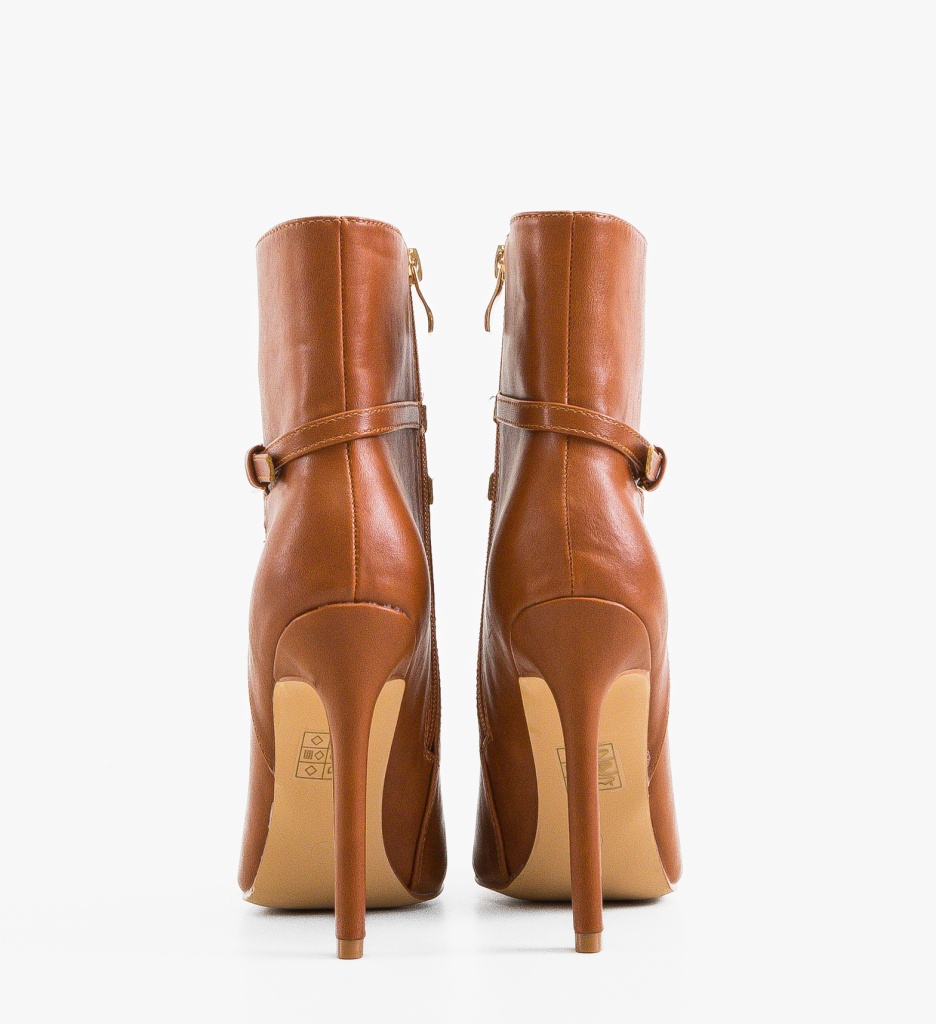Botine Dama Barbara Camel | Confort și Eleganță - imagine 2