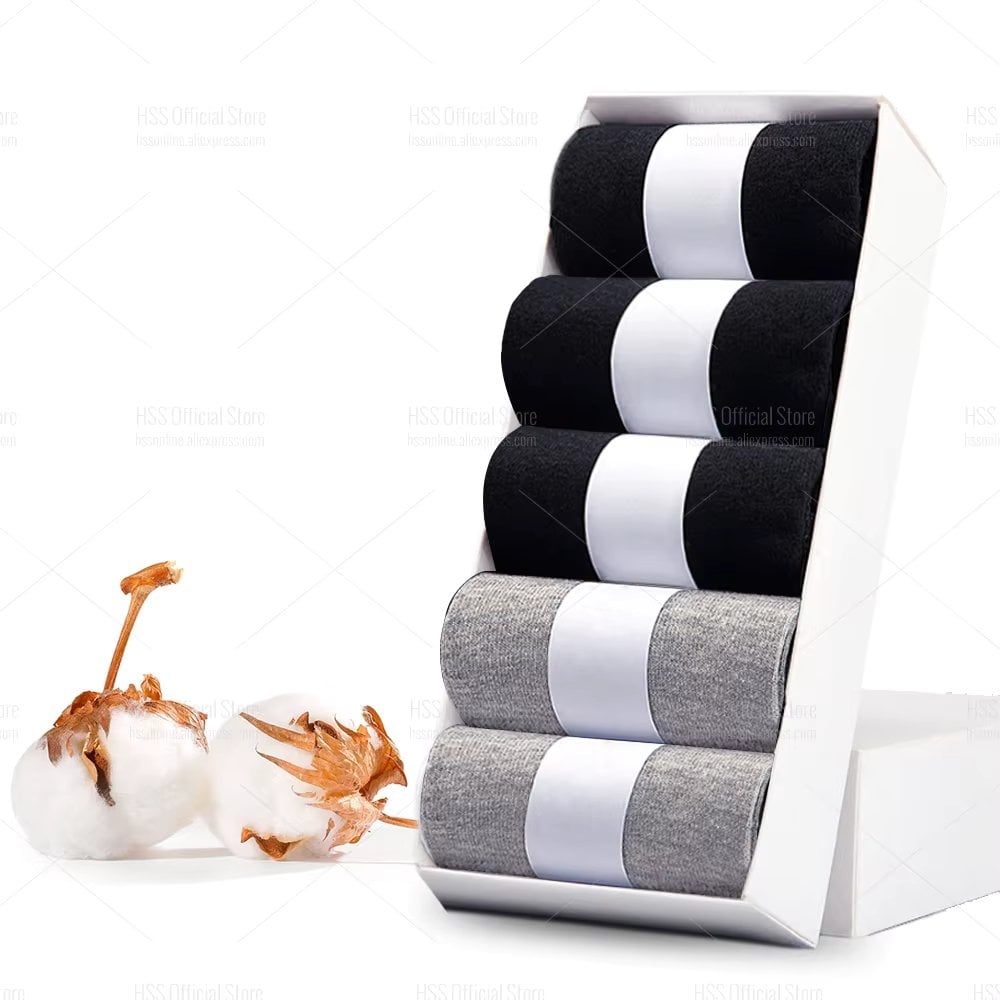 Set 5 Perechi Sosete Picadili Bumbac