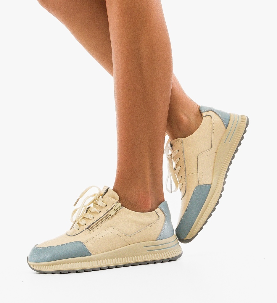 Pantofi Casual Koalka Bej 5 - Confort și Stil