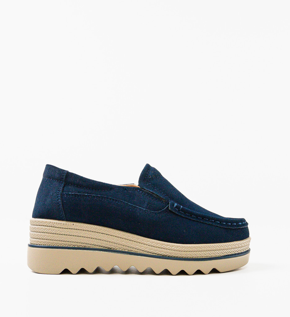 Pantofi Casual Smirno Bleumarin - Confort & Stil - imagine 5