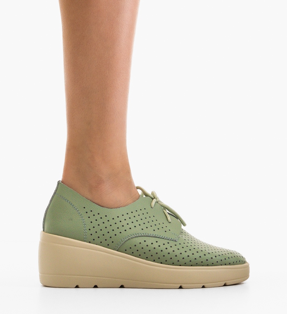 Platforme Dama Mersonk Verzi | Stil si Confort - imagine 6