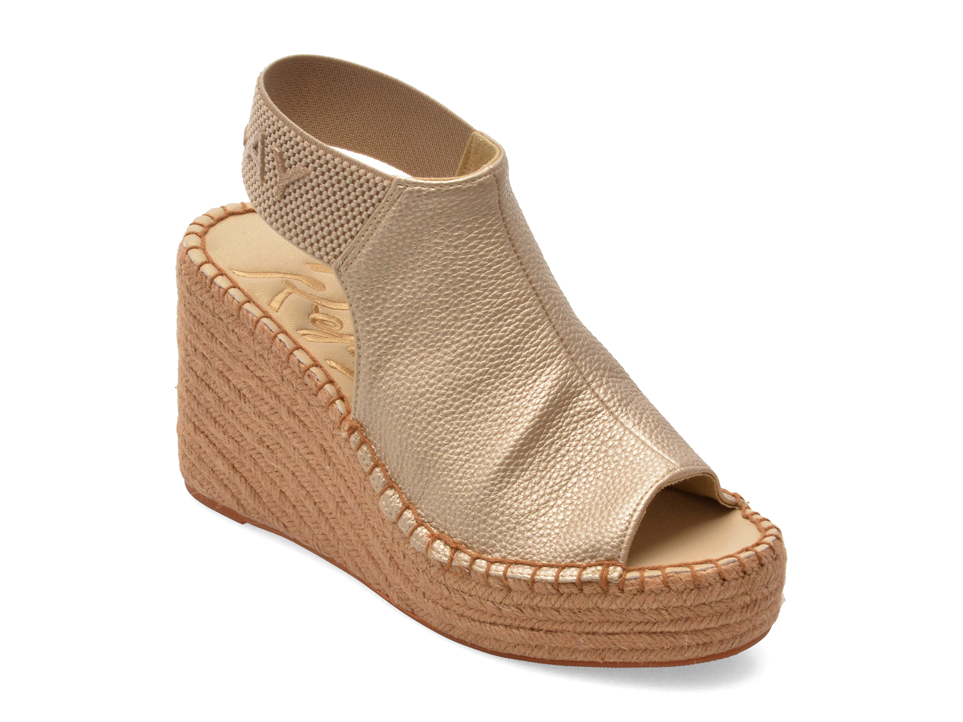 Sandale Replay Aurii Piele Ecologică - imagine 2