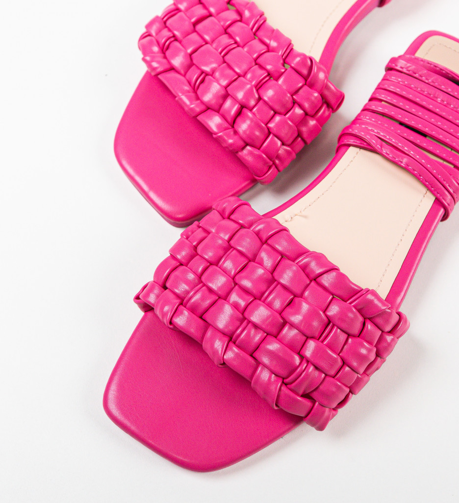Sandale Dama Fuchsia | Eleganță și Stil - imagine 7