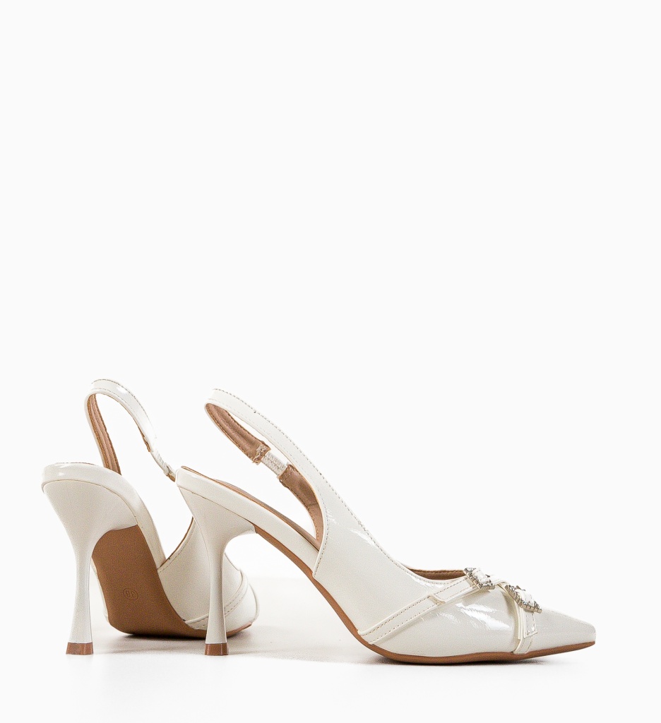 Pantofi Lippa Albi Eleganți cu Toc - imagine 6