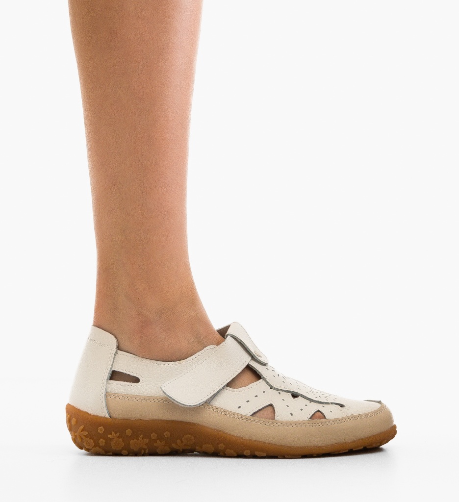 Pantofi Casual Pampy Bej - Confort și Stil Zilnic - imagine 4