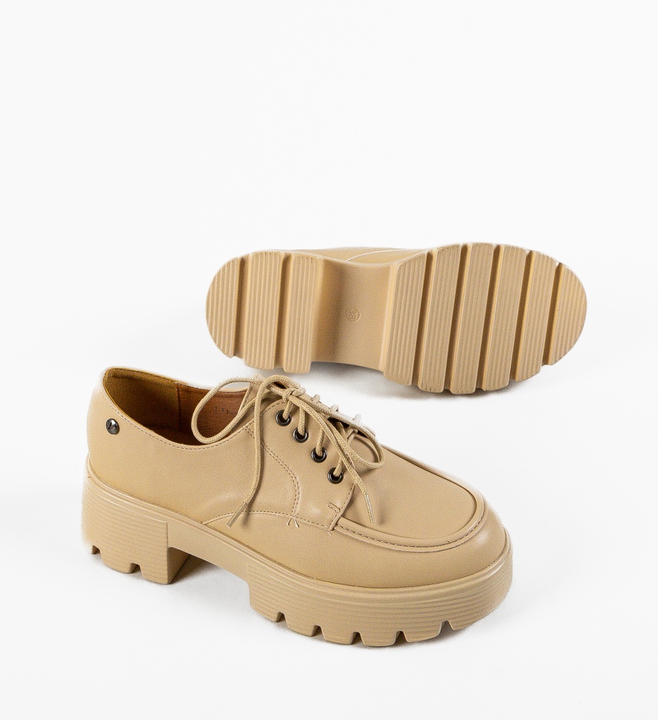Pantofi Casual Xabier Bej - Confort și Stil - imagine 6