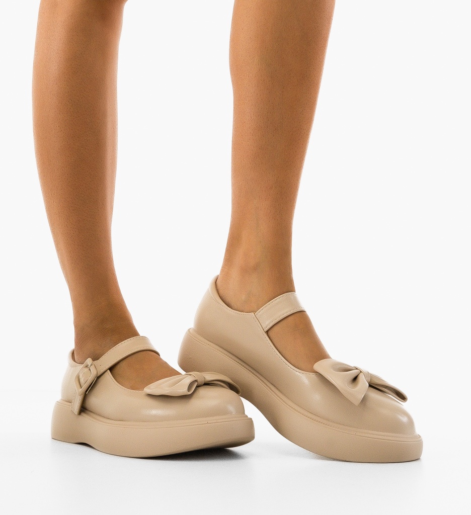 Pantofi Casual Samwell Bej - Confort și Stil