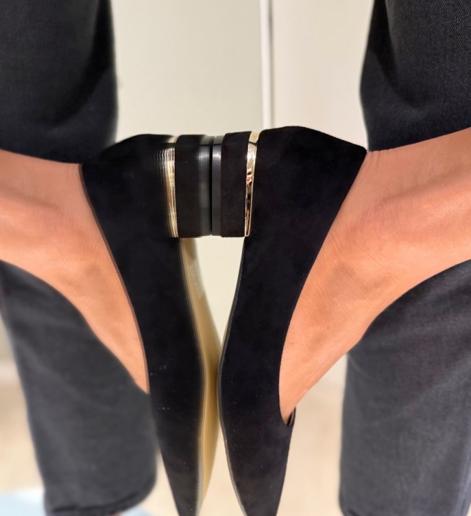 Pantofi Dama Depere Negri Eleganți
