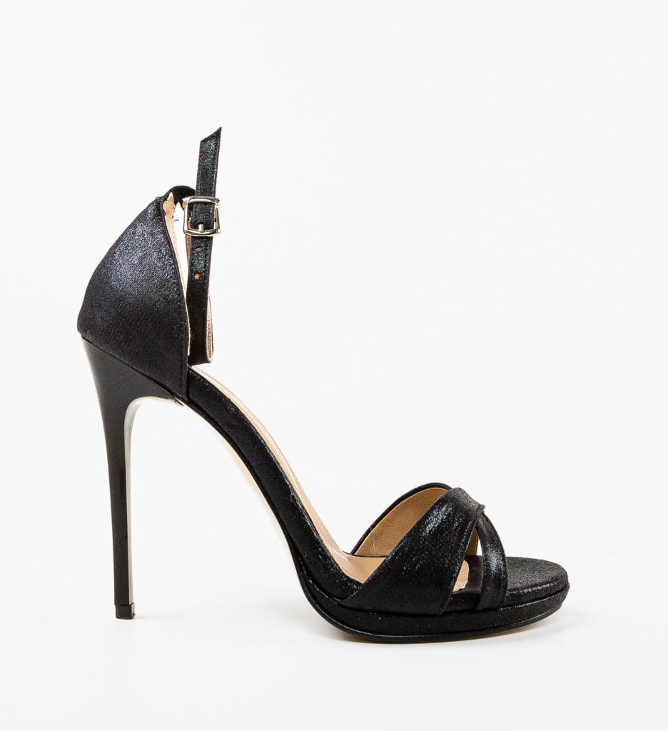 Sandale Toc Nuda Negre | Eleganță și Stil - imagine 7