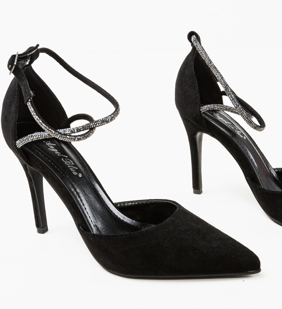 Pantofi dama Aidan Negri eleganți cu toc - imagine 5