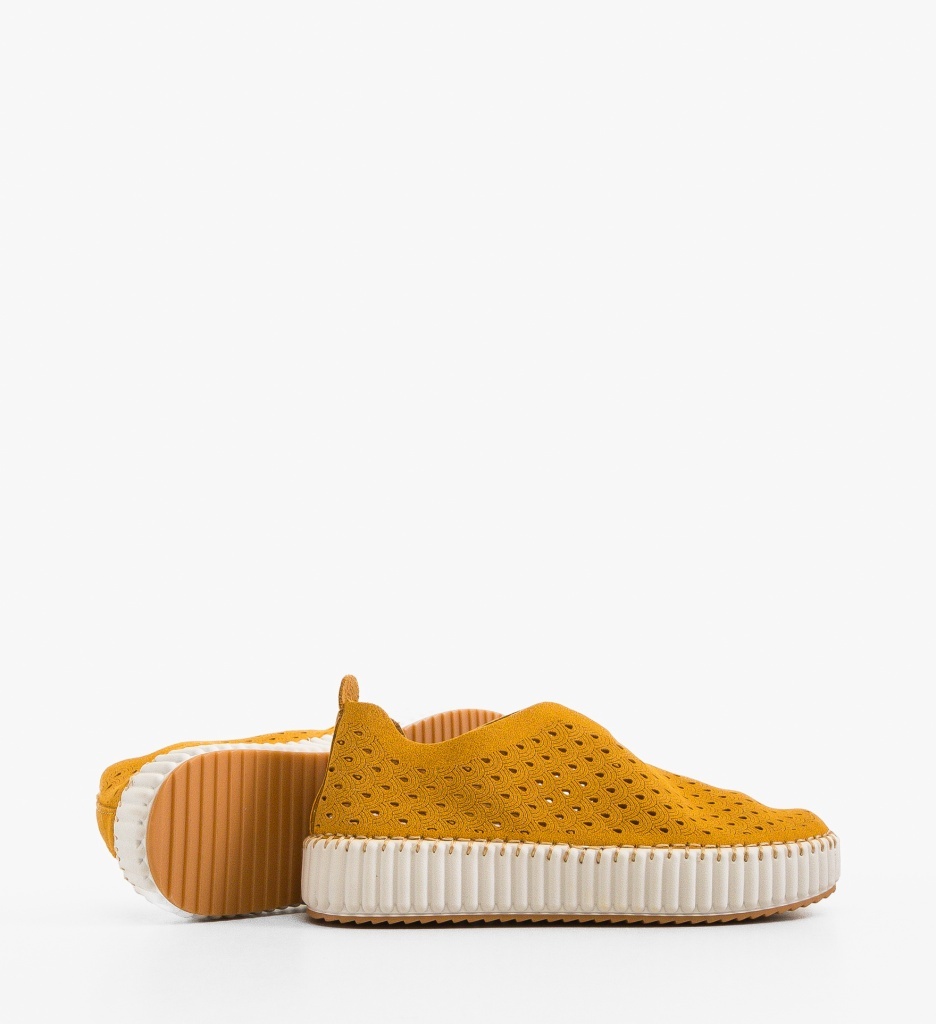 Pantofi Casual Berrt Camel Confort - imagine 4