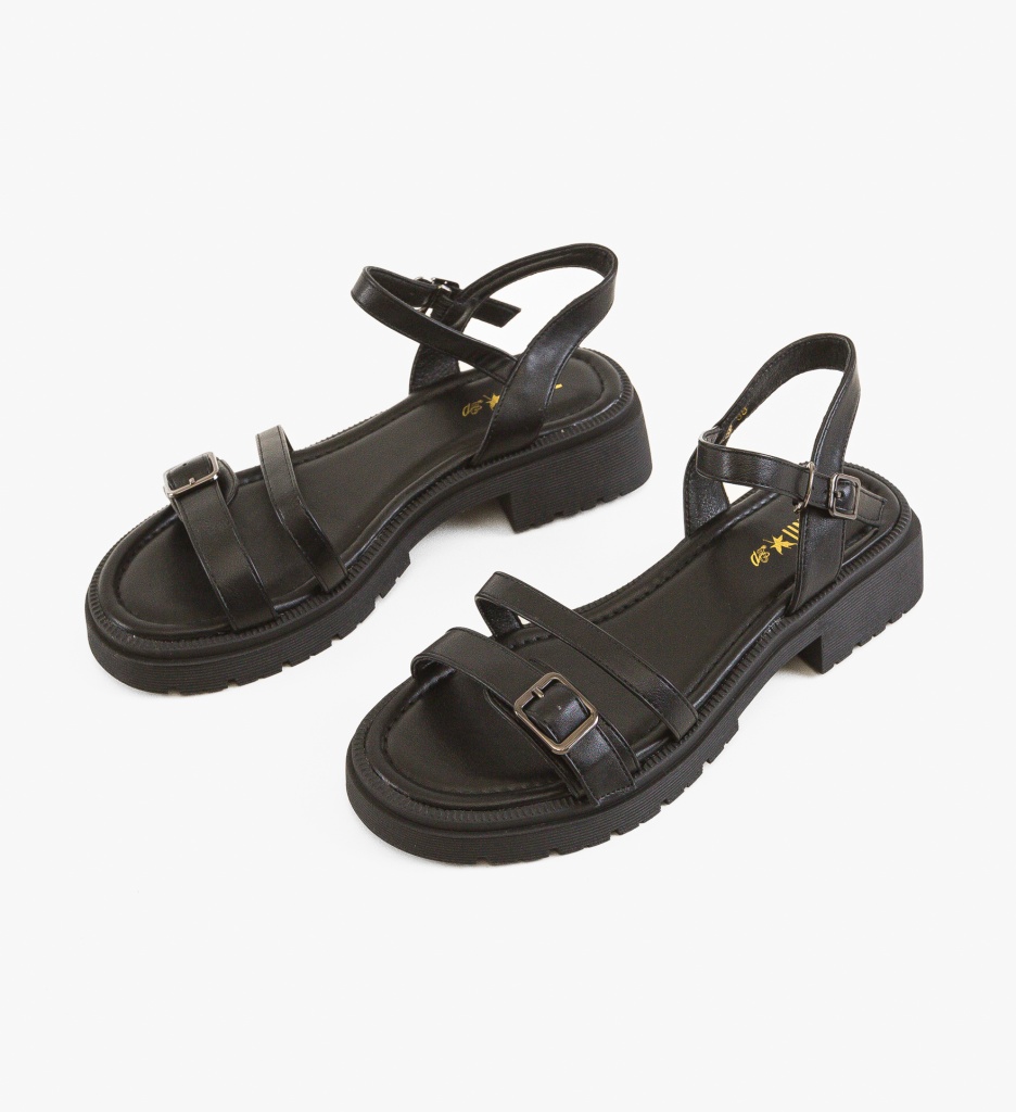 Sandale Dama Mavy Negre - Eleganță și Confort - imagine 5