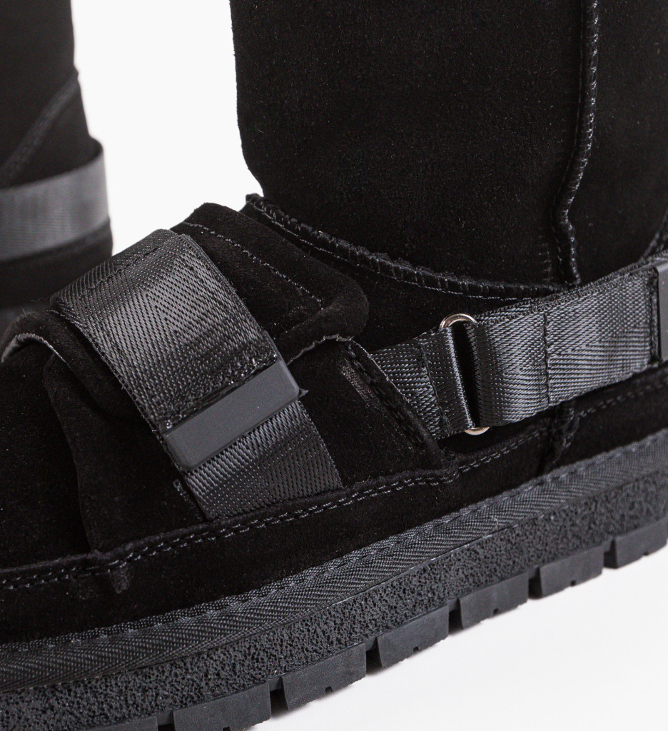Cizme Ug Niozel Negre - Confort Termic - imagine 13