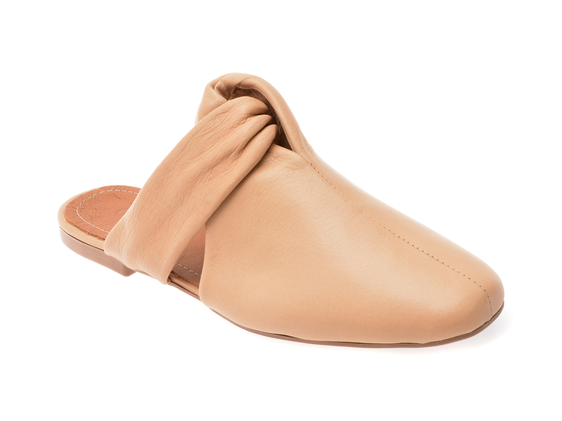 Papuci GRYXX bej din piele - Confort premium
