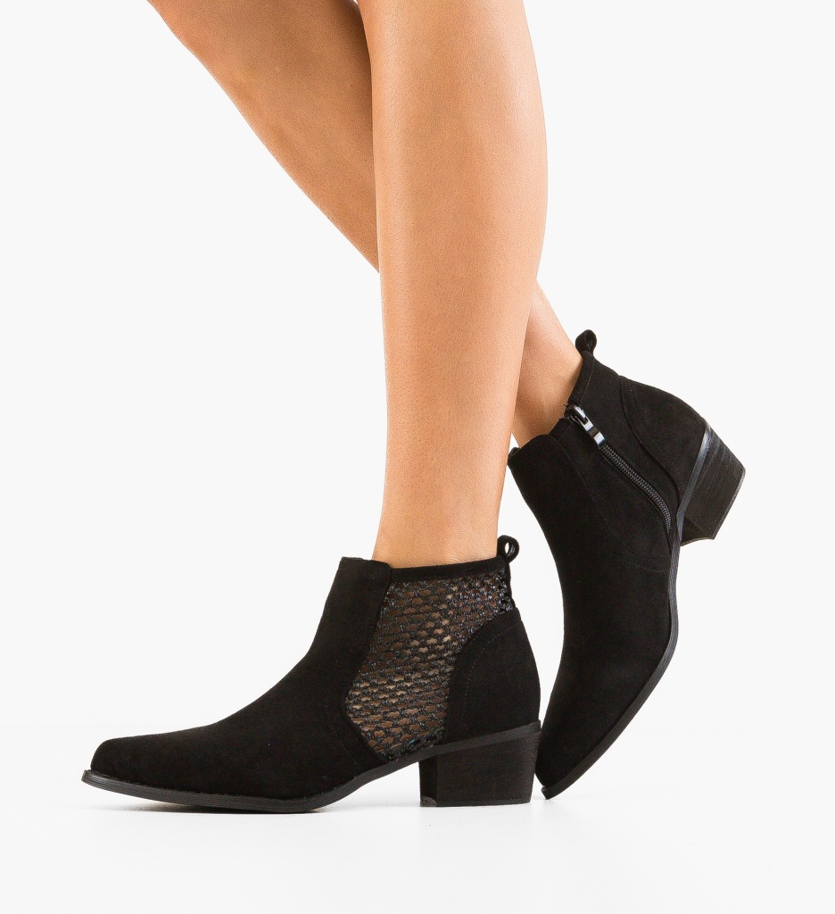 Botine Dama Melod Negre | Eleganță și Confort - imagine 3