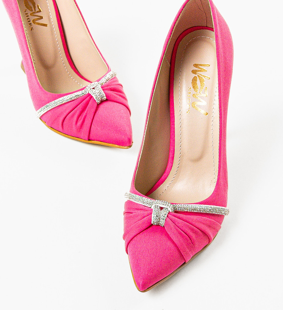 Pantofi cu Toc Finko Fuchsia | Eleganță Asigurată - imagine 5