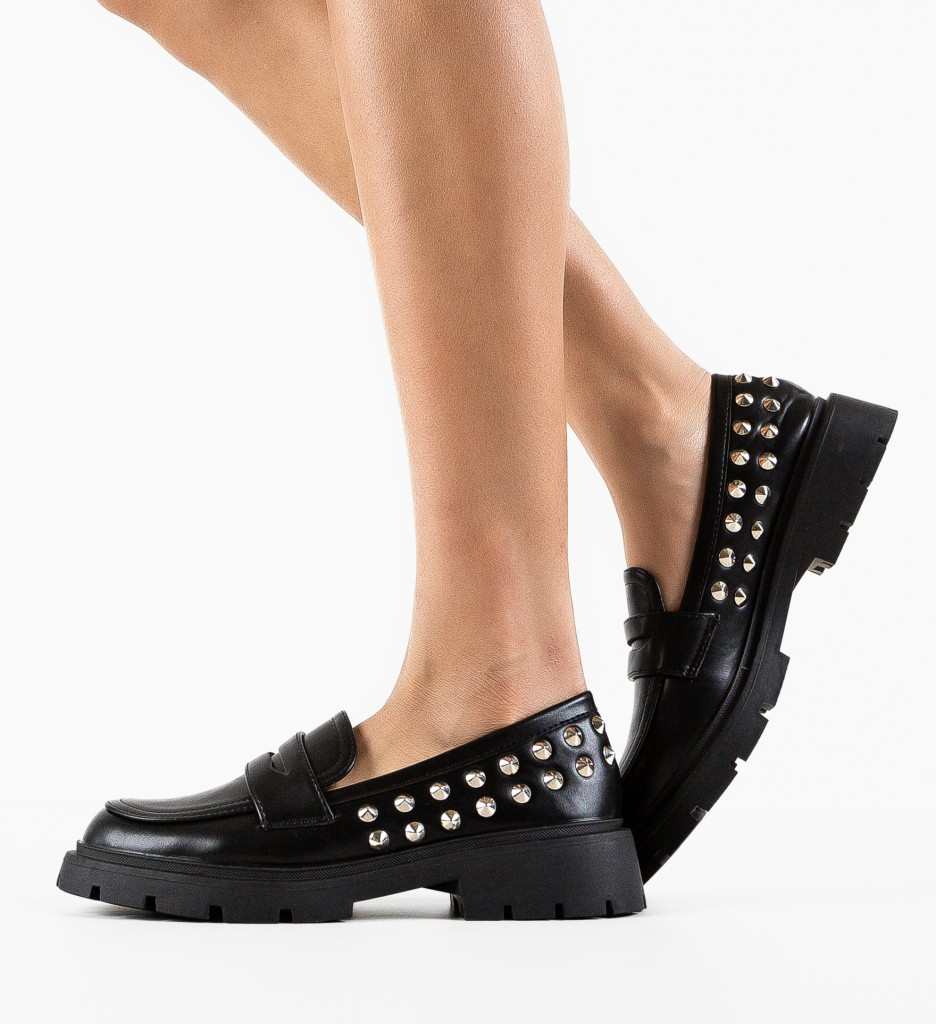 Pantofi Casual Roac Negri | Confort și Stil - imagine 2