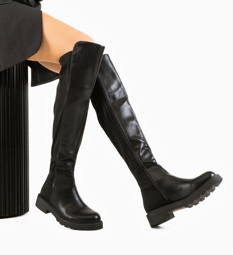 Cizme Dama Buday Negre | Eleganță și Confort - imagine 5