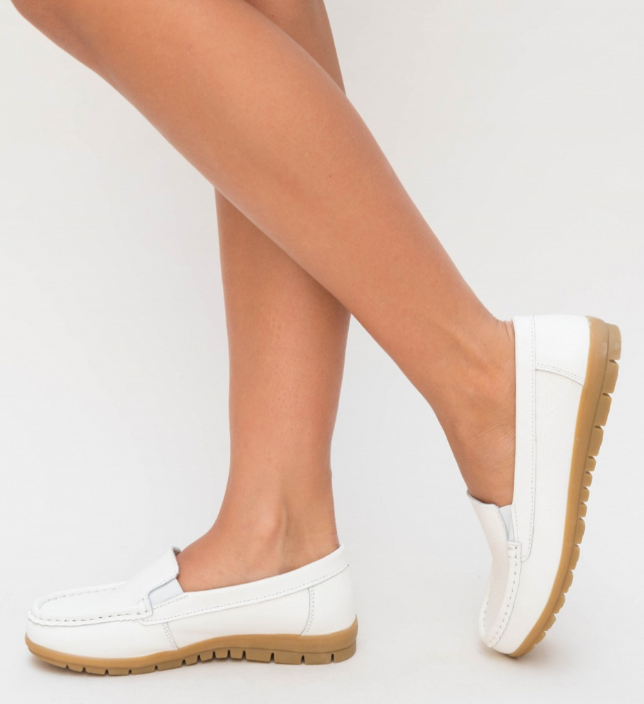 Pantofi Casual Kives Albi | Confort și Stil - imagine 2