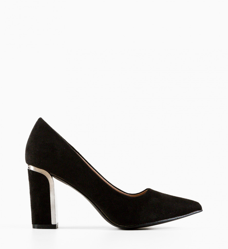 Pantofi dama Stein Negri cu toc elegant - imagine 5