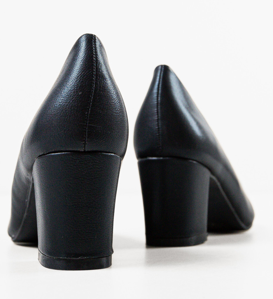 Pantofi Dama Pozal Negri - Eleganță și Stil - imagine 5