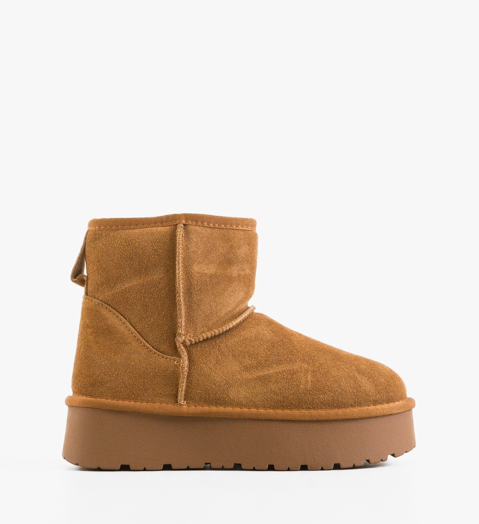 Cizme Ug Kami Camel | Depurtat - Confort Termic - imagine 6