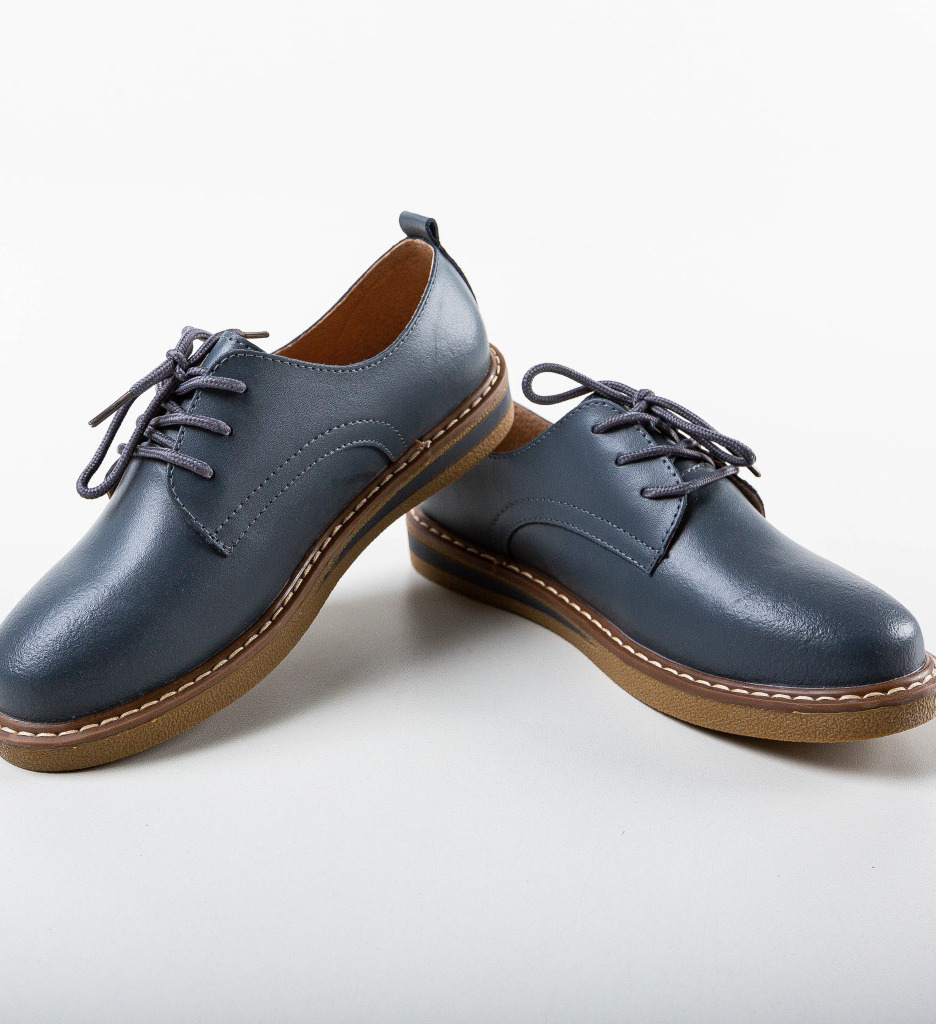 Pantofi Casual Doria Gri - Confort și Stil - imagine 7