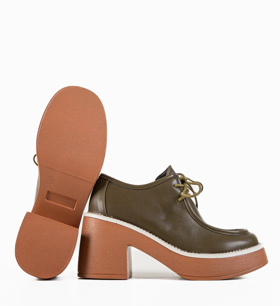 Pantofi Casual Aylmer Verzi - Confort & Stil - imagine 7