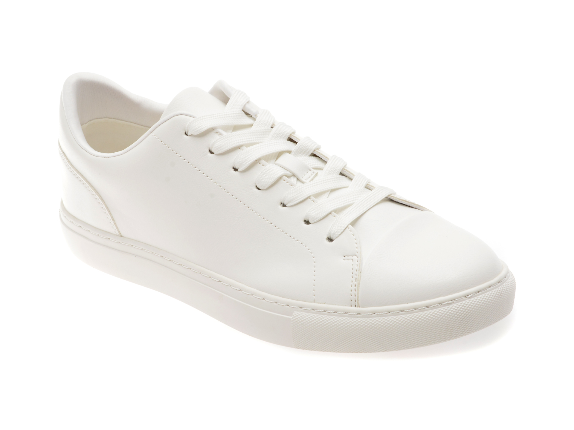 Pantofi ALDO BELFORD albi din piele ecologică