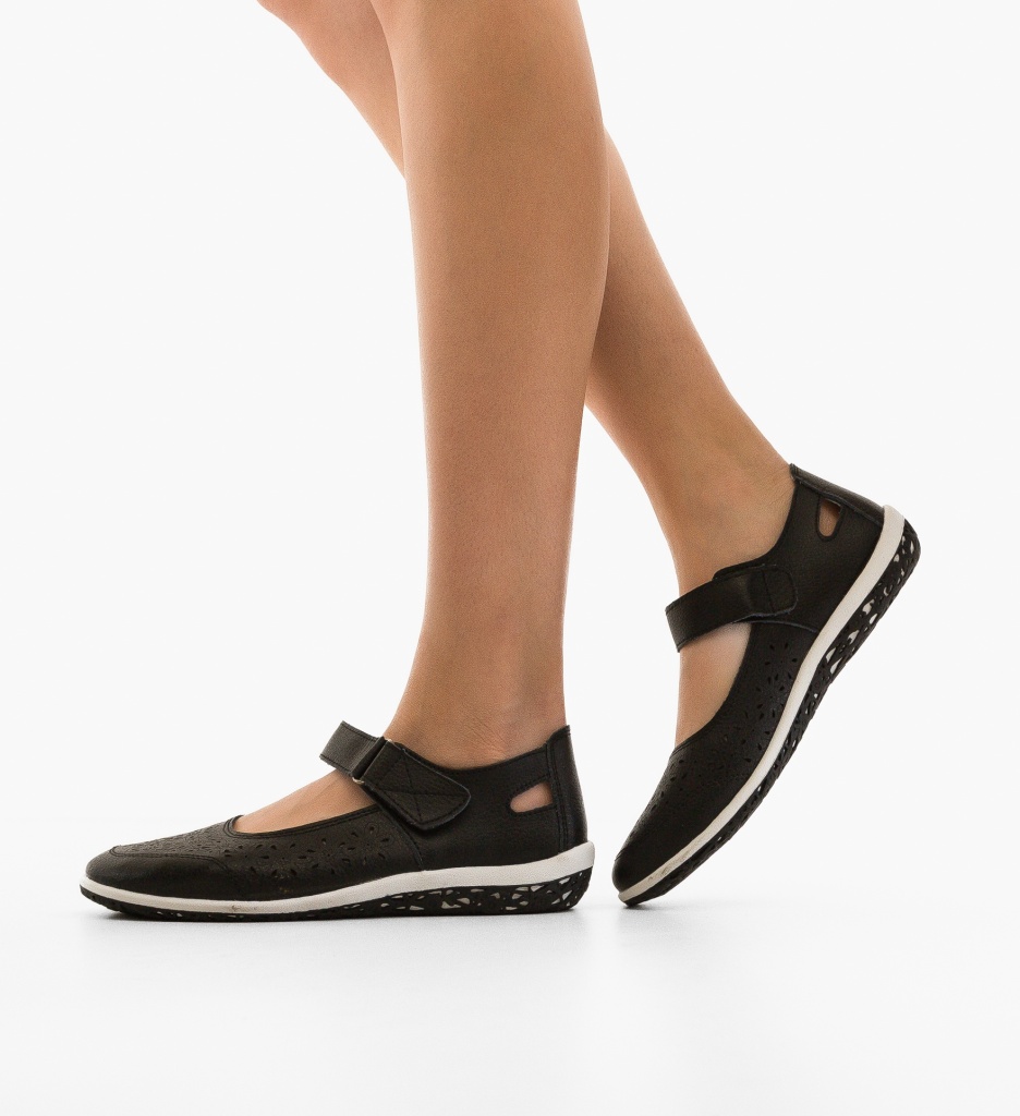Pantofi Casual Fayvel Negri - Confort și Stil - imagine 2