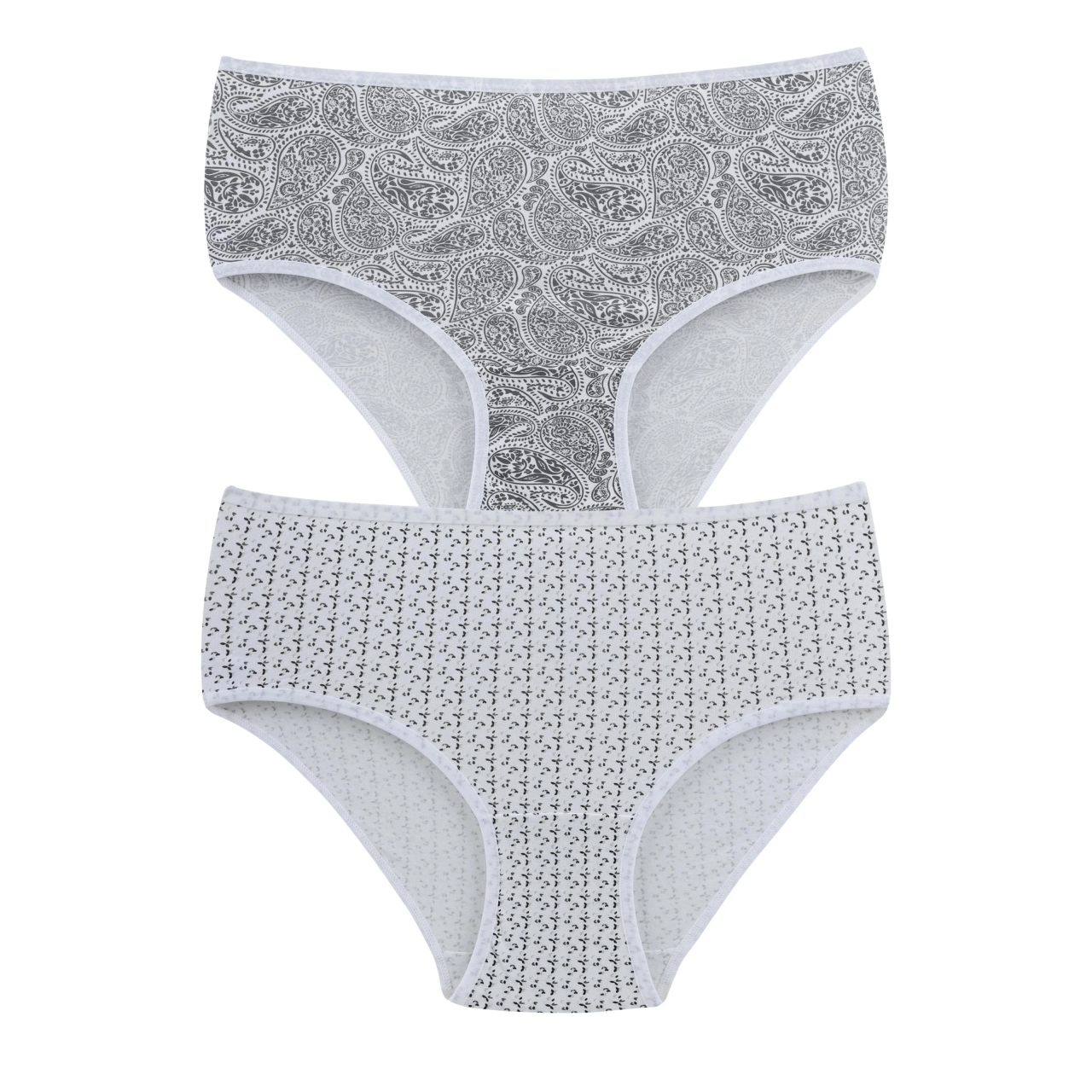 Set 2 chiloți bumbac Picadili, gri