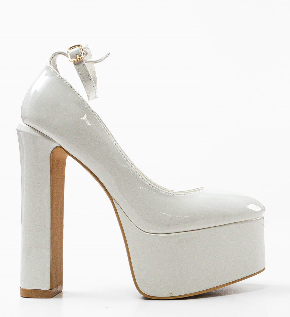 Pantofi Elysia Albi - Eleganță pentru Ocazii Speciale - imagine 4