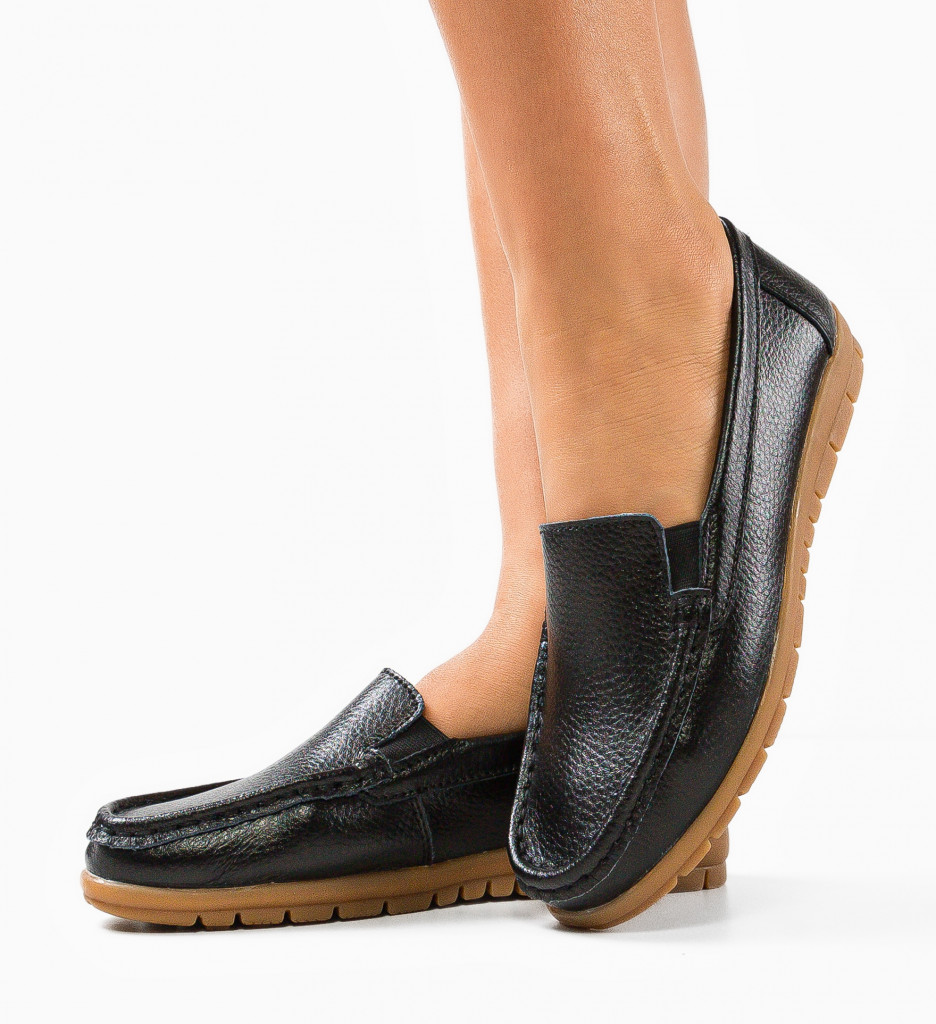 Pantofi Casual Kives Negri | Confort și Stil - imagine 3