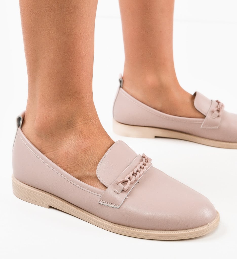 Pantofi Casual Dama Kalanz Nude - Confort și Eleganță - imagine 2