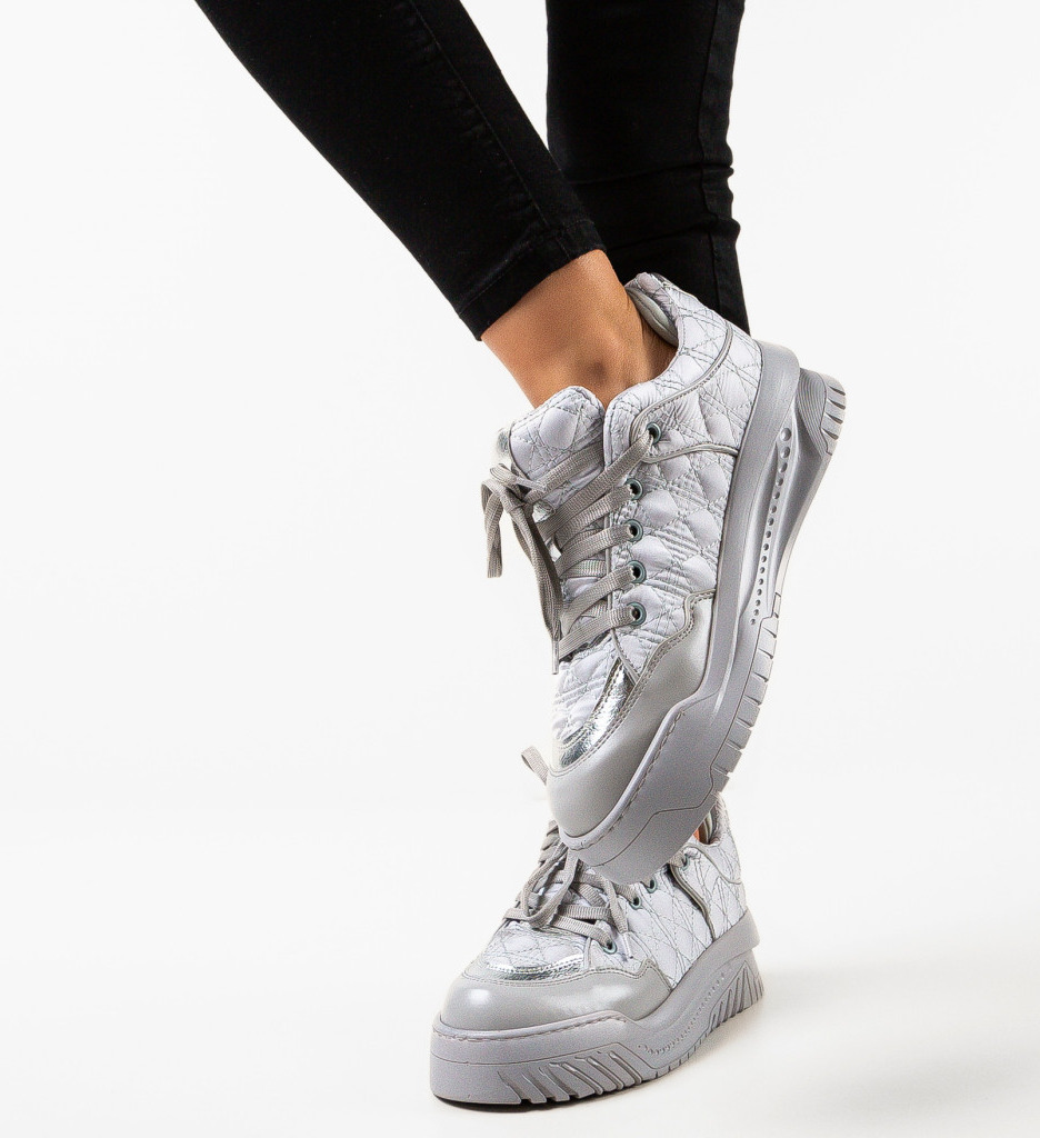 Sneakers Dama Gaston Gri - Confort Urban