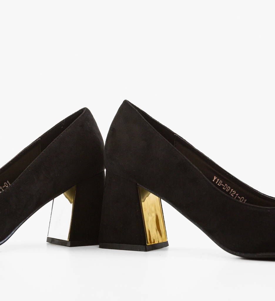 Pantofi Dama Rabia Negri Eleganți - imagine 12