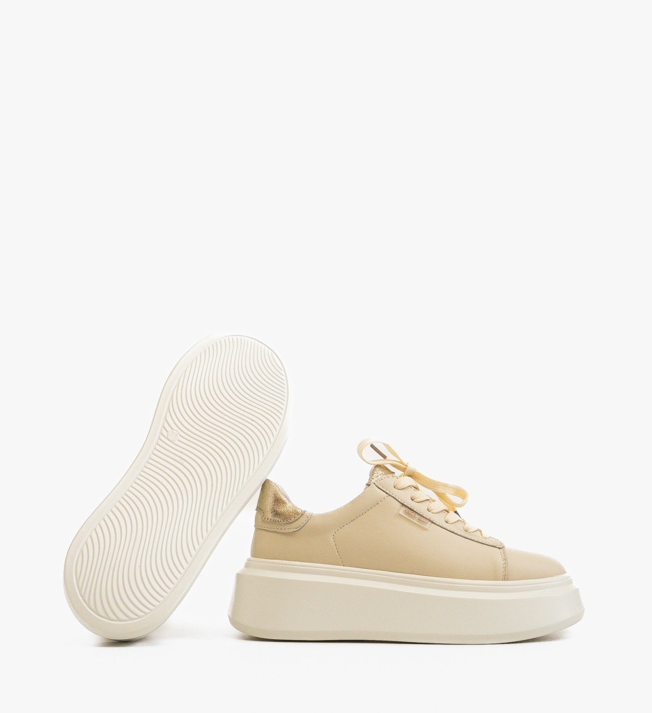 Sneakers Byva Bej - Confort și Stil Urban - imagine 5