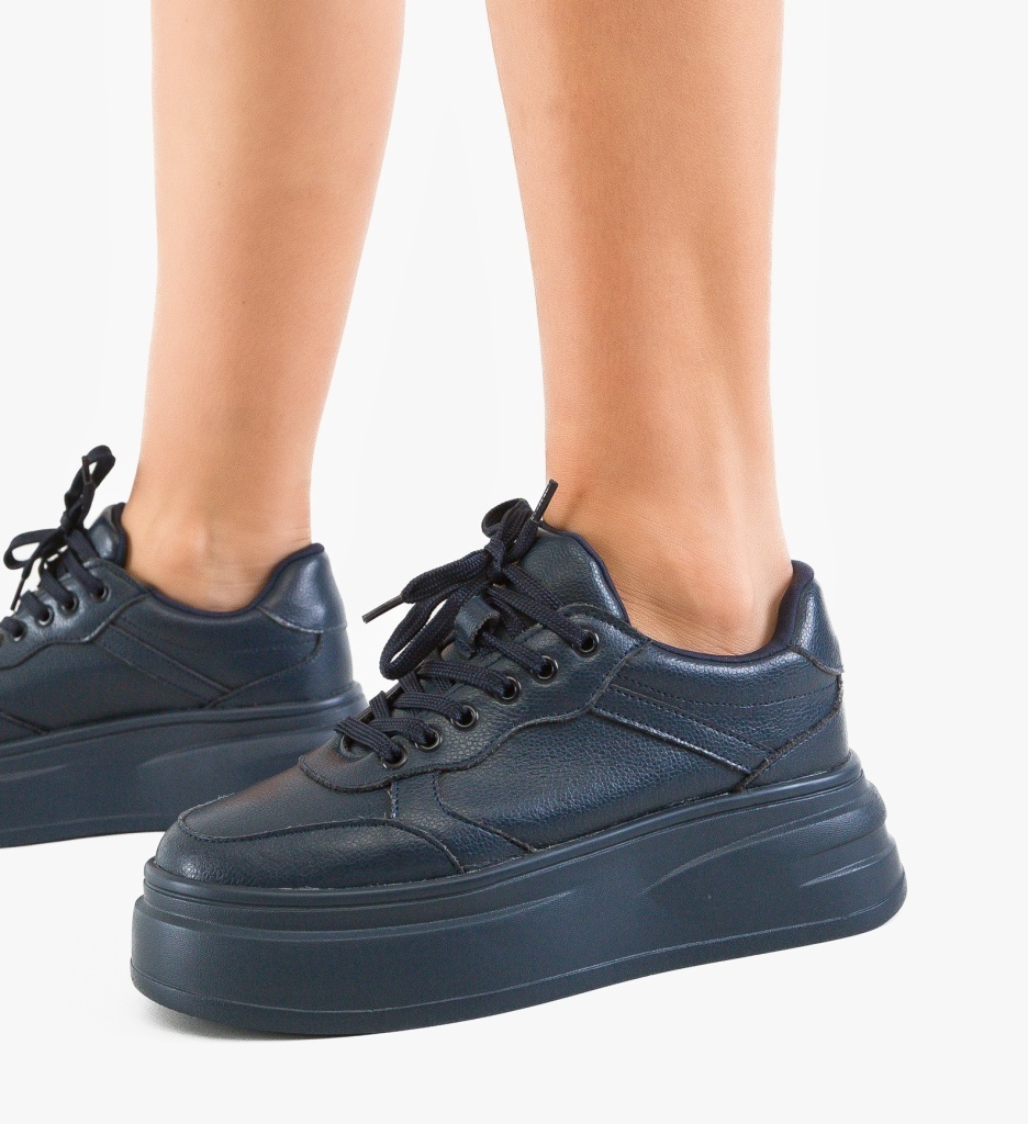 Sneakers Dama Momda Bleumarin | Confort Sport - imagine 5