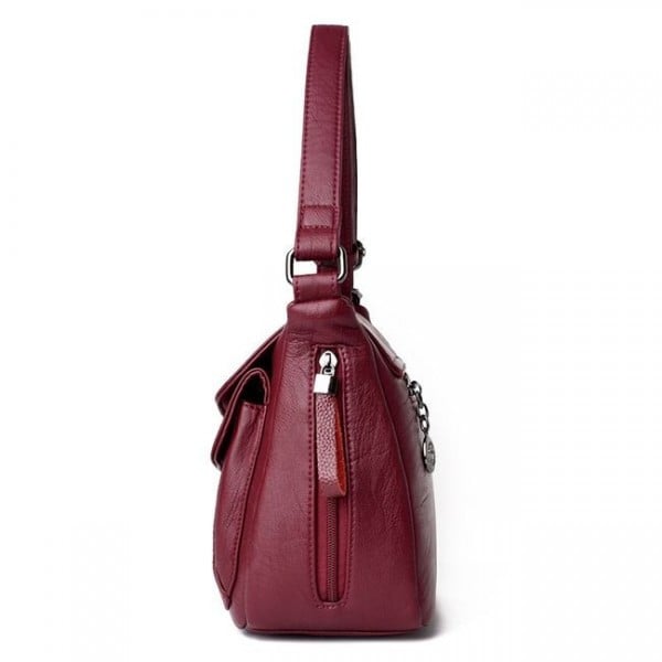 Geanta Himili Bordeaux, Eleganta si Functionala - imagine 6