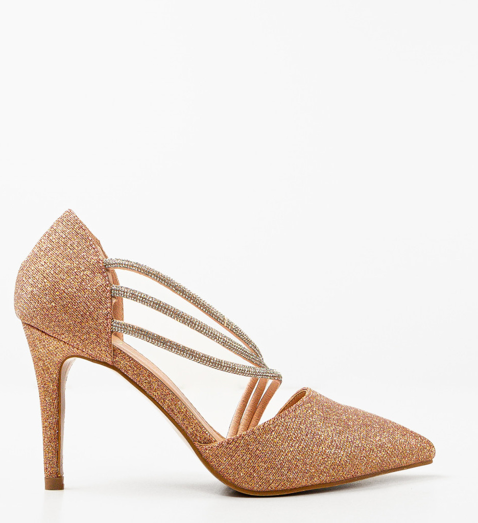 Pantofi Lazaros Aurii | Eleganță și Stil - imagine 4