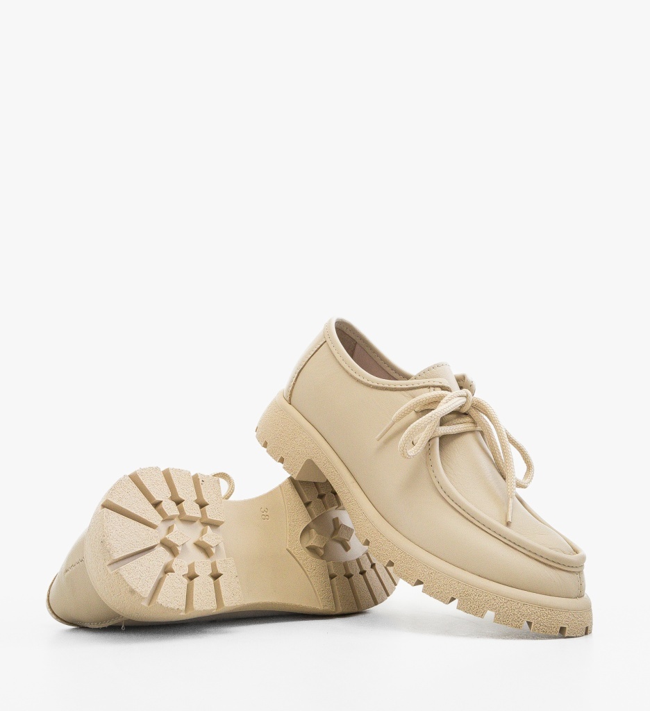 Pantofi Casual Dama Palome Bej | Confort & Stil - imagine 4