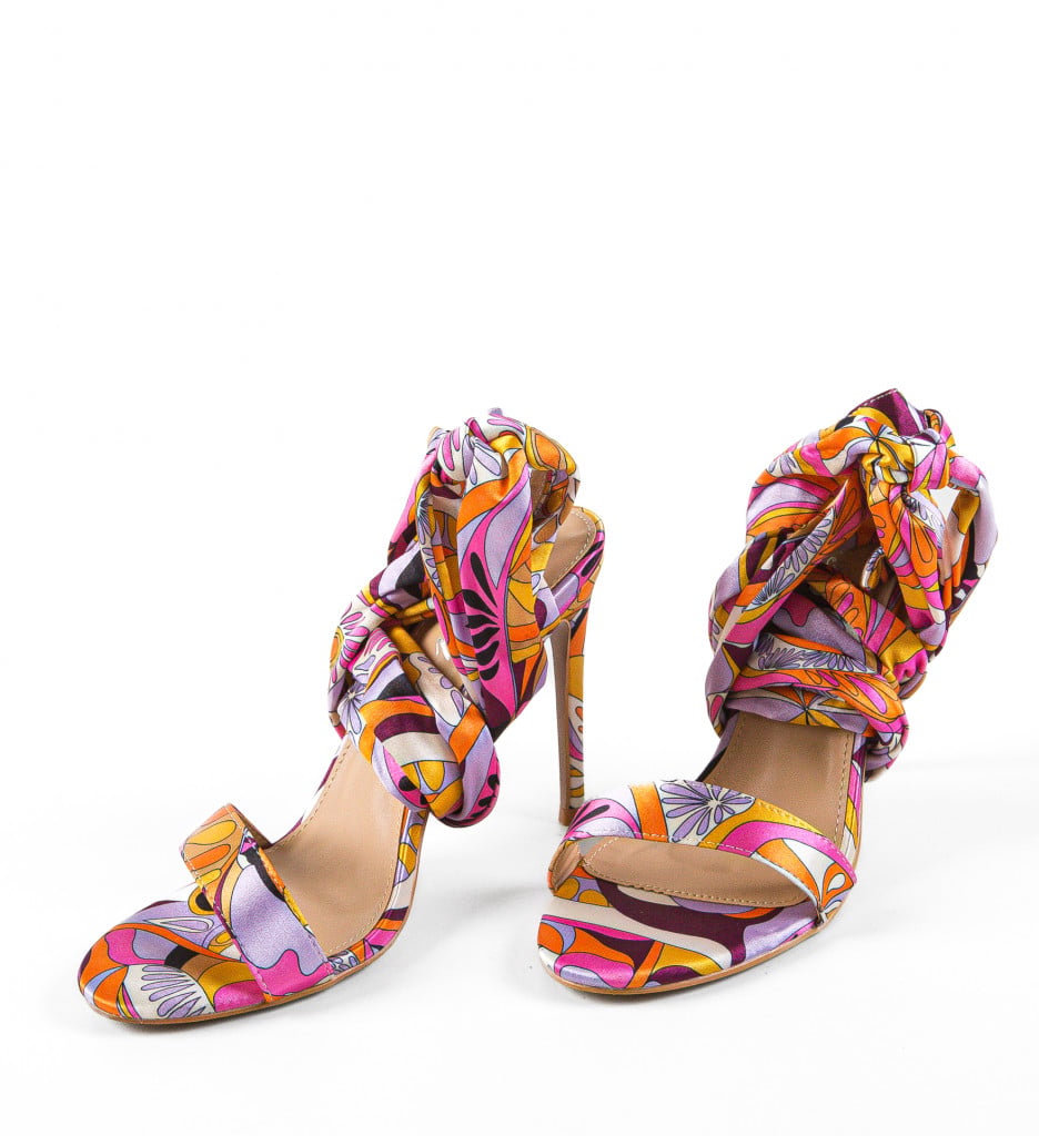 Sandale cu Toc Brayd Mov | Eleganță și Stil - imagine 12