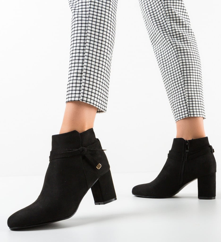 Botine Sommer Negre - Eleganță și Stil - imagine 4
