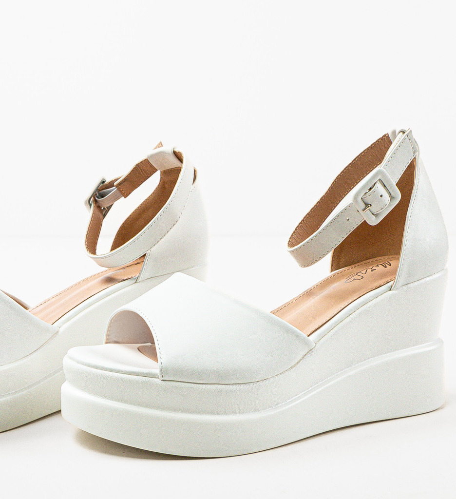 Platforme Dama Albe | Stil și Confort - imagine 5