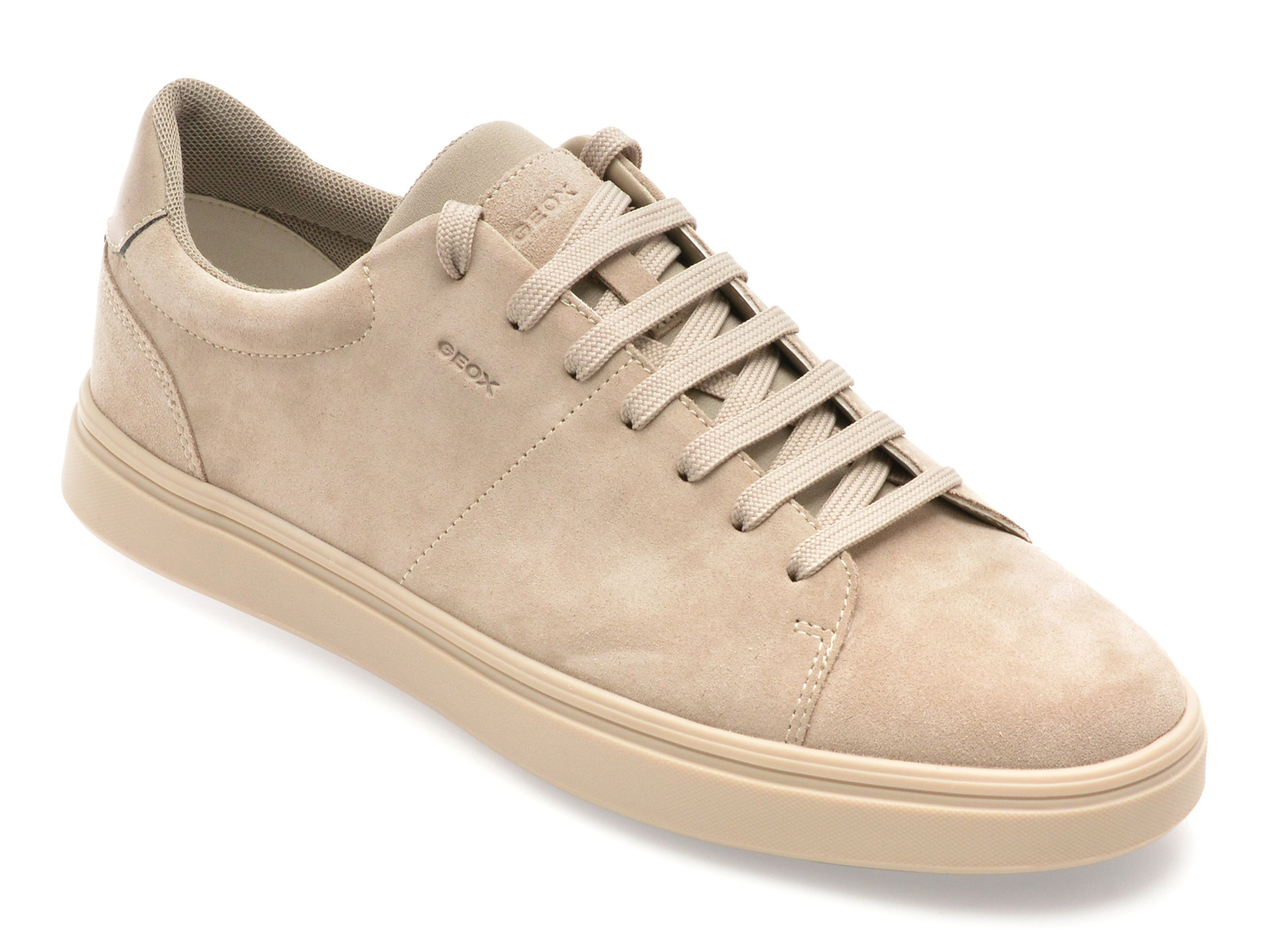 Pantofi GEOX U55LDA gri piele intoarsa