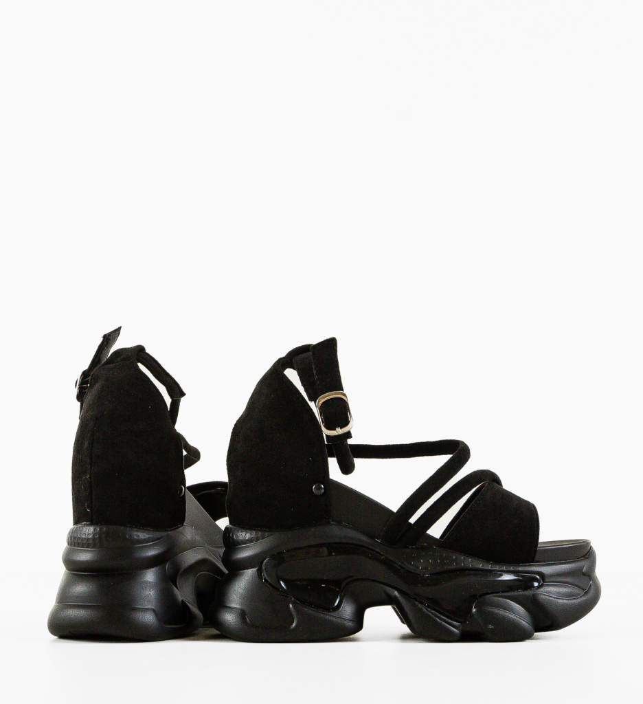 Platforme Dama Miranda Negre | Eleganță Maximă - imagine 6